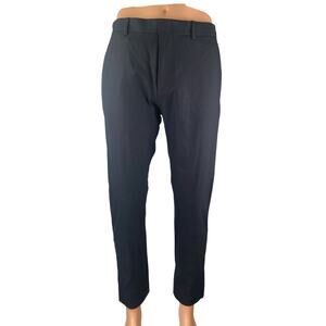 J.Crew Destination Mens Black Stretch Straight Performance Suit  Dress Pants 31